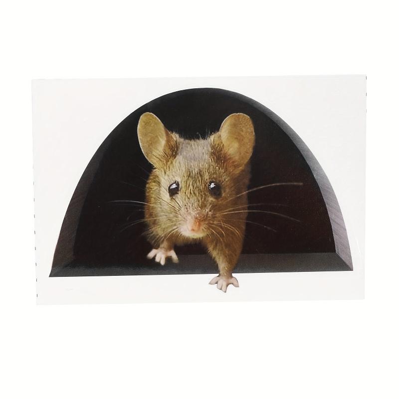 Realistic 3D Mouse Wall Decal - Fun and Unique Home Decor