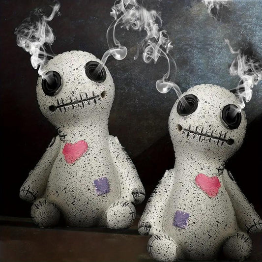 Cone Incense Burner Doll Incense Holder for Home Decoration