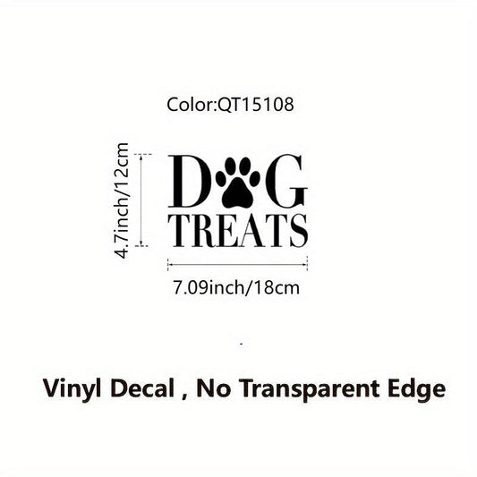 Dog Food Decal Removable Vinyl Art Sticker