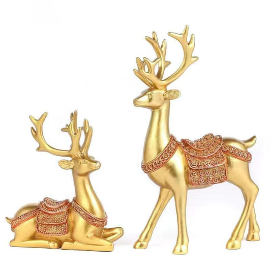 Deer Ornaments Set - Stylish Home Decor