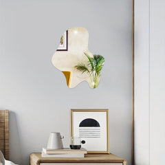 Irregular Mirror Wall Sticker Self-Adhesive Acrylic Mirror Deco