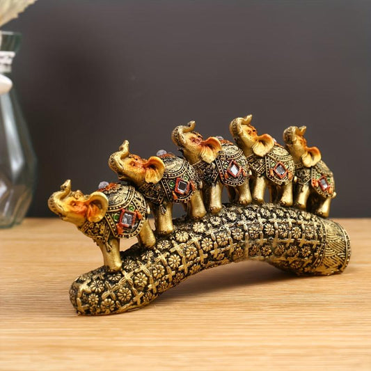 Creative Elephant Ornament for Living Room Wine Cabinet TV Cabinet