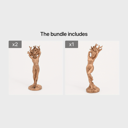 Forest Goddess Tree God Statue Resin Handicrafts Home Garden Decor
