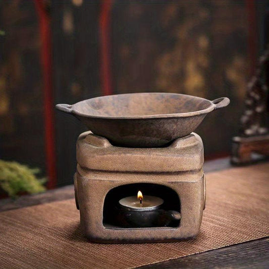 Retro Aromatherapy Candle Holder Fragrance Burner Tealight Holder