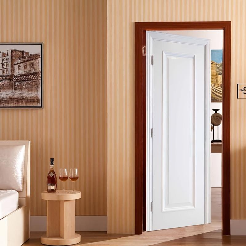 Classic Printed Door Sticker Self adhesive Living Room Bedroom Wall Decoration
