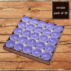 50pcs Heart Shaped Scented Candles for Wedding Anniversary Gift