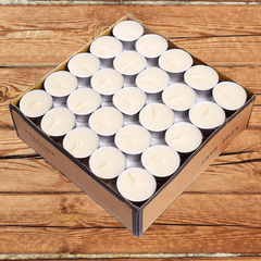 50pcs Heart Shaped Scented Candles for Wedding Anniversary Gift