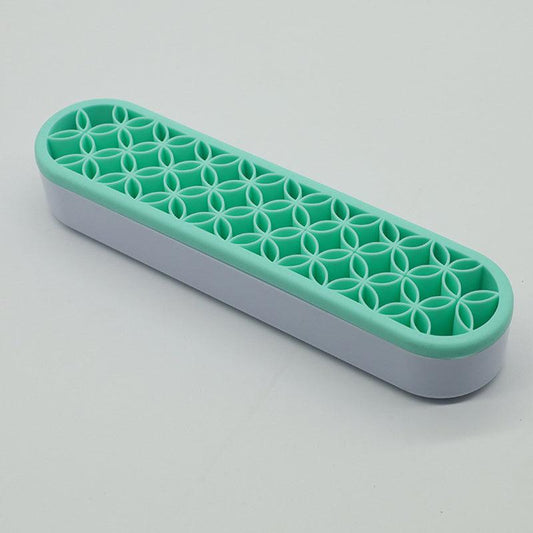 Silicone Makeup Brush Holder Organizer Multipurpose Nail Brush Organizer