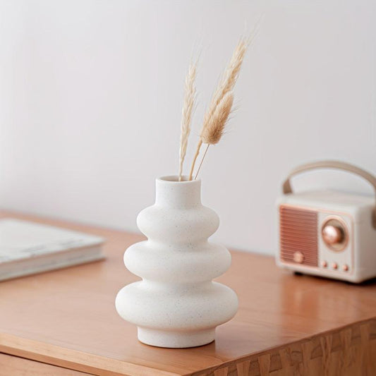 Ceramic Vase Modern Dried Flower Vase Pampas Flower Vase Boho Home Decor