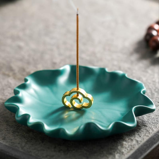 Antique Chinese Cloud Incense Holder for Home Decor