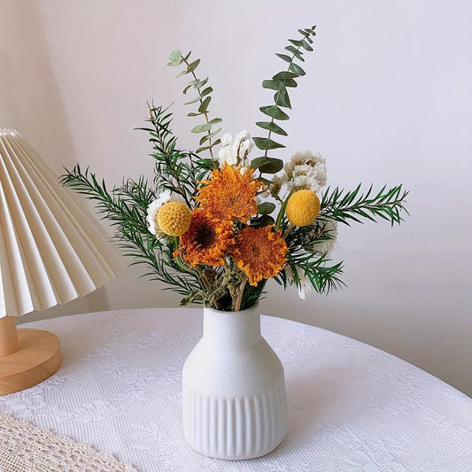Retro Frosted Ceramic Vase Home Decor