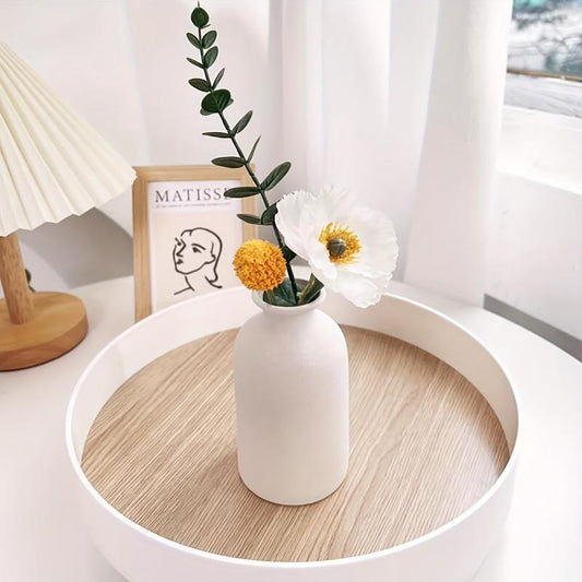 Retro Frosted Ceramic Vase Home Decor