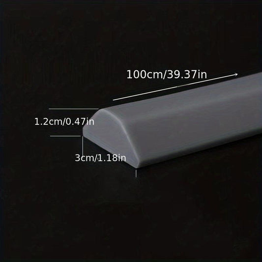 1M Bathroom Splash Guard Water Stopper Shower Threshold Dam