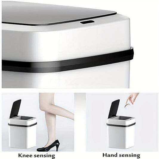 Intelligent Induction Trash Can with USB Charging Cable