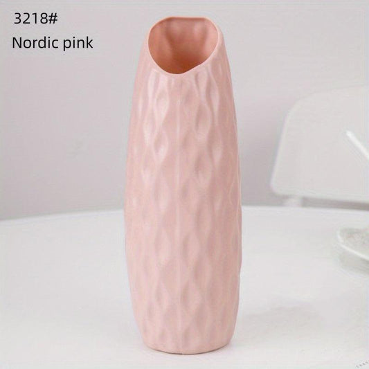 Nordic Plastic Vase Modern Style Room Decor & Wedding Favors