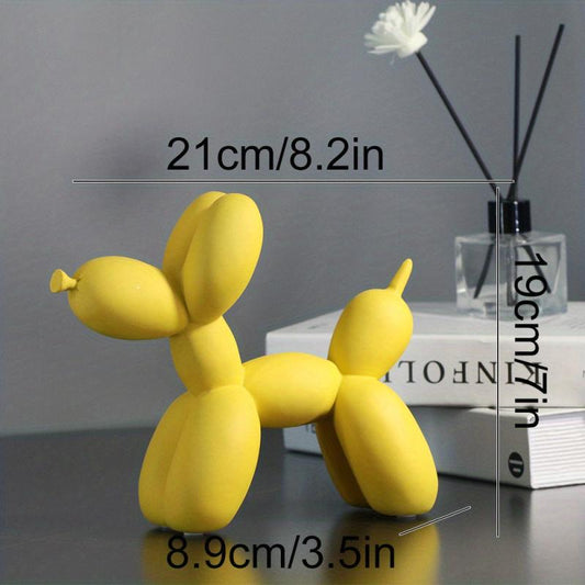 Balloon Dog Resin Decor Modern Artwork for Home