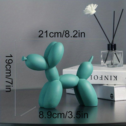 Balloon Dog Resin Decor Modern Artwork for Home
