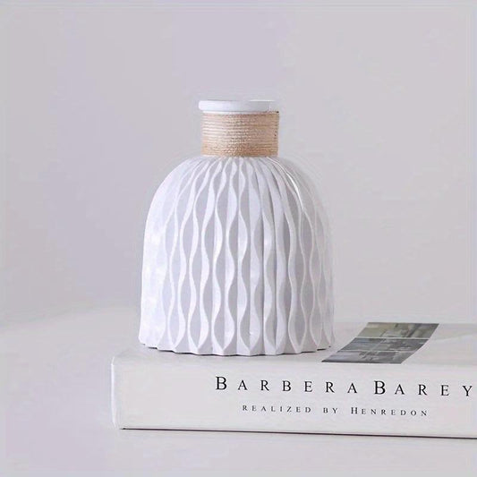 Modern Ceramic Flower Pot Home Plastic Vase Nordic Style Decoration