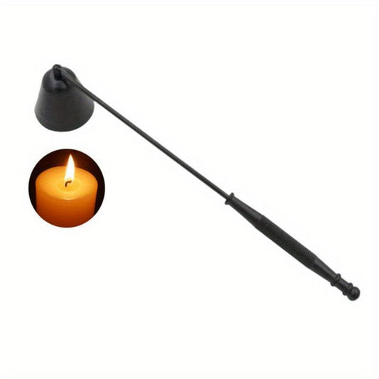 Stainless Steel Candle Snuffer & Wick Cap Bell Set for Candle