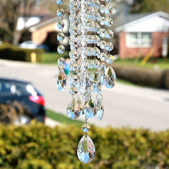 5pcs Crystal Pendant Christmas Tree Decoration