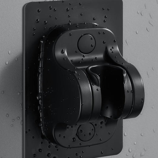 1pc Adjustable Shower Bracket with Lotus Fluffy Spray Head Holder