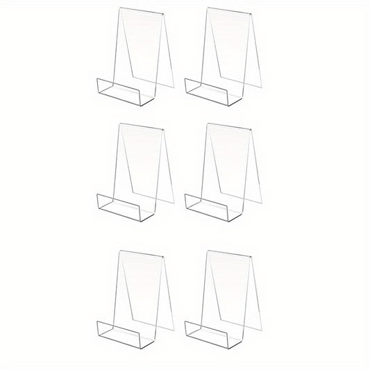 Acrylic Book Stand Clear Display Easel Music Sheets Notebook