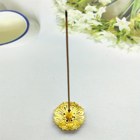 Lotus Fragrance Incense Burner Antique Wire Incense Holder