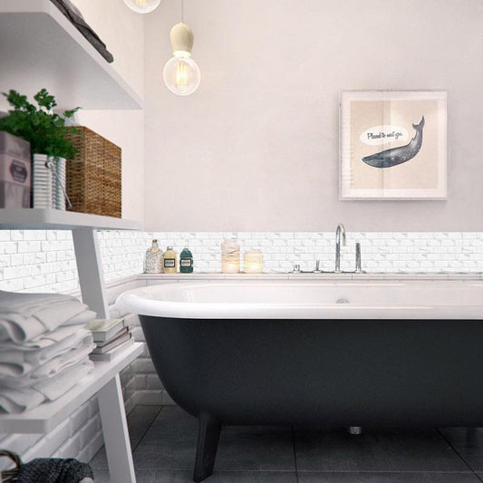 Waterproof Marble Tile Sticker for Kitchen and Bathroom Backsplash