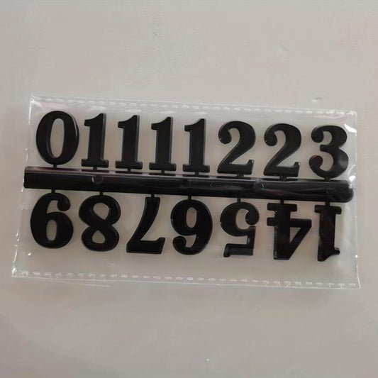 Clock Numerals Kit Arabic & Roman DIY Numbers Replacement Repair