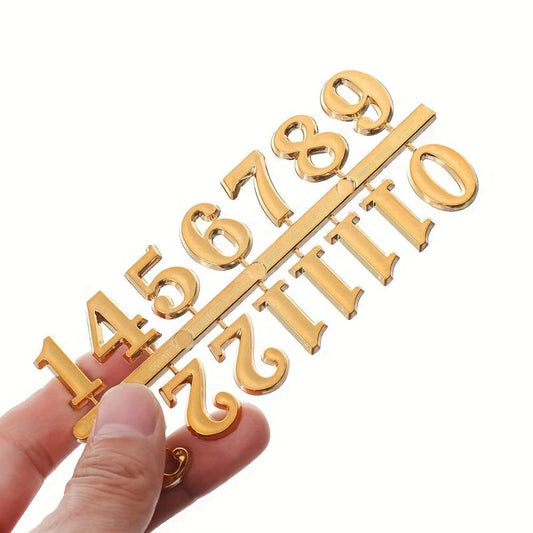 Clock Numerals Kit Arabic & Roman DIY Numbers Replacement Repair