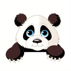 DIY Animals Switch Stickers Panda Giraffe 3D Wall Decal Girls Kids Room Decor