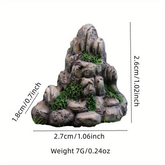 Simulation Rockery Ornaments Resin Crafts Micro Landscape Succulent Flower Pots