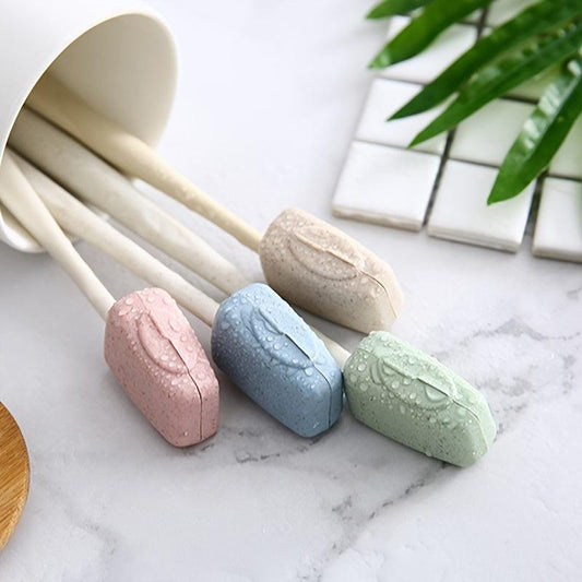 4pcs Toothbrush Head Cover Travel Portable Toothbrush Case Toothbrush Protector