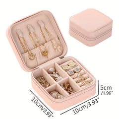 Portable Jewelry Organizer: Travel-Friendly Storage Box