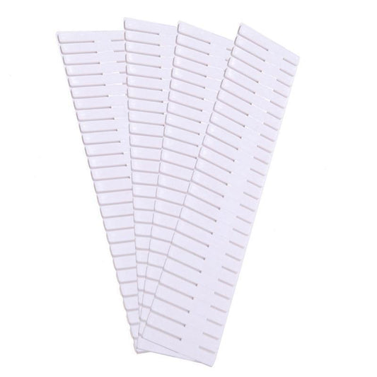 4pcs Plastic Drawer Clapboard DIY Grid Drawer Divider Storage Organizer