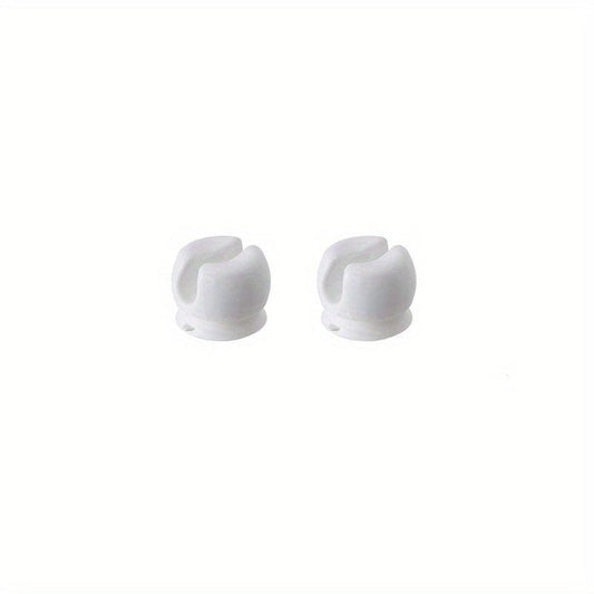 2pcs Toothbrush Holder Suction Cup Wall Mounted Toothbrush Storage Rack