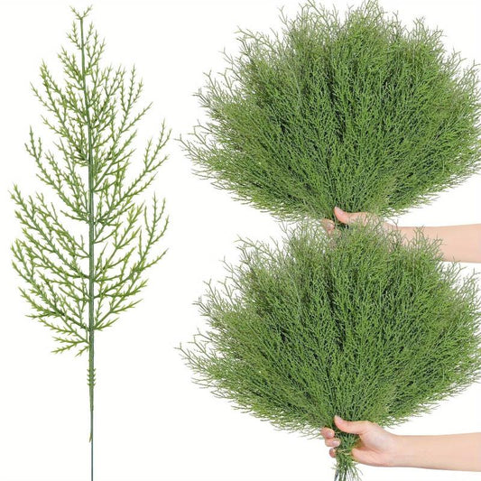 Artificial Snowy Cedar Branches for Christmas Greenery Garland