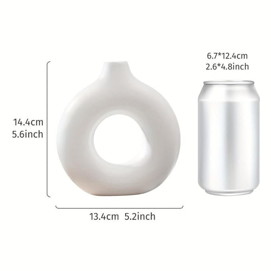 Modern Ceramic Vase Flower Bottle for Home Garden Wedding Decor