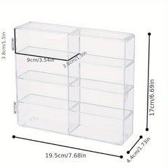 Toy Car Model Display Rack Transparent Storage Box Showcase