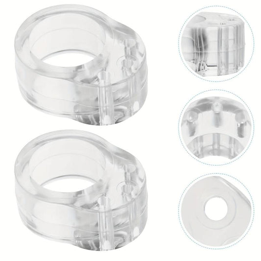 Clear PVC Door Stop Transparent Wall Protector Mute Door Handle Stop