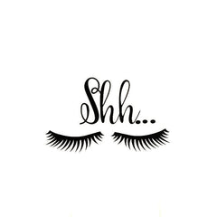 Eyelashes Wall Sticker Eyes Vinyl Mural