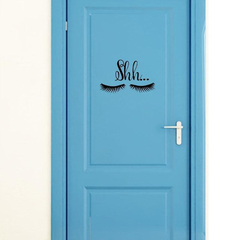 Eyelashes Wall Sticker Eyes Vinyl Mural