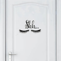 Eyelashes Wall Sticker Eyes Vinyl Mural