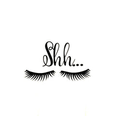 Eyelashes Wall Sticker Eyes Vinyl Mural