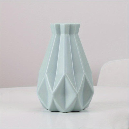 Nordic Plastic Vase Modern Style Flower Arrangement Vases Decor