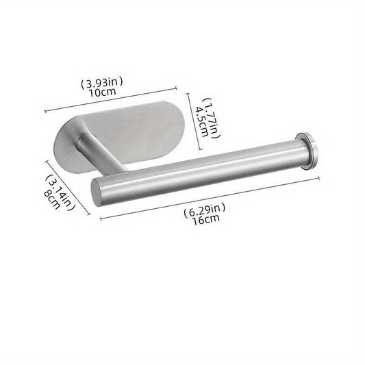 Stainless Steel Bathroom Paper Towel Holder Wall Mounted Towel Bar