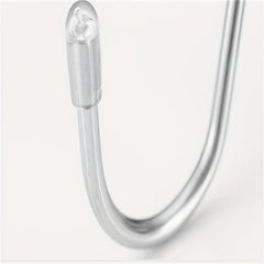 Silvery Double ended S Hook Cabinet Door Hanging Storage Hook