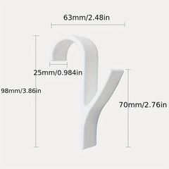 Plastic Hook Storage Rack for Clothes Scarf