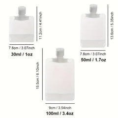 6pcs Travel Bottles Set Portable Leak Proof Refillable Containers