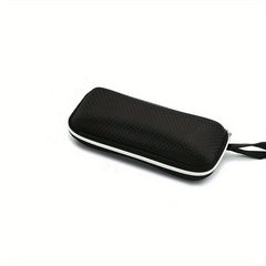 Sunglasses Case Zipper Storage Box Flat Lens Portable Glasses Case
